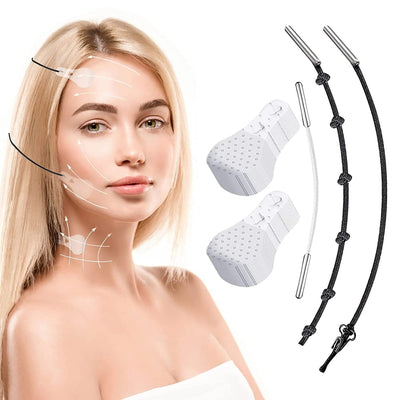 GlowLift Ultra Invisible Face Lift Stickers – Instant V-Shape Without Surgery - 50% OFF