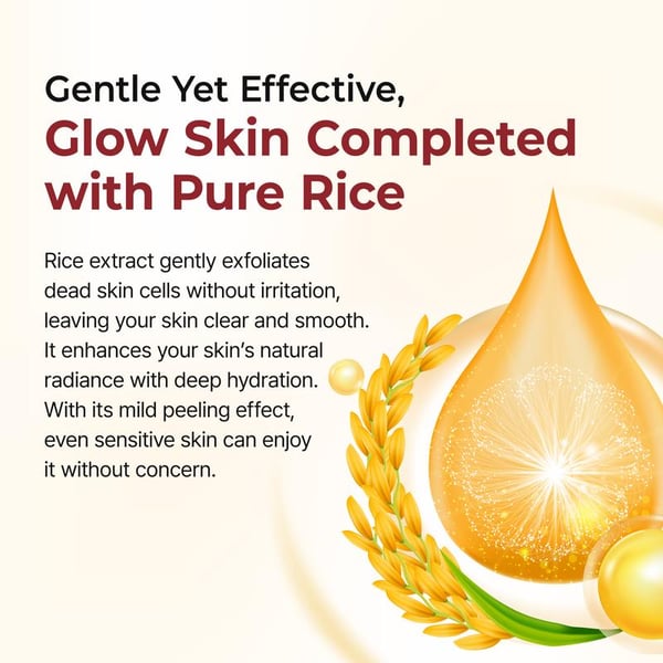 GlowGrain Essence – The Rice-Powered Key to Unlocking Your Skin's Radiance - 50% OFF