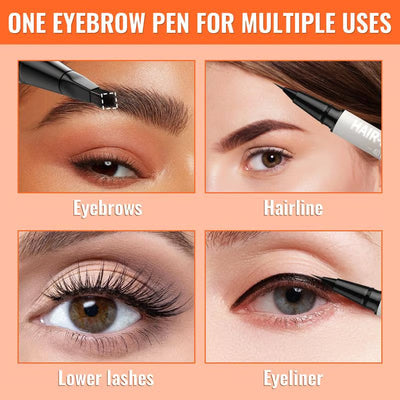 The 4D Brow Pen - Natural, All-Day Brows & Liner in One + 1+1 FREE