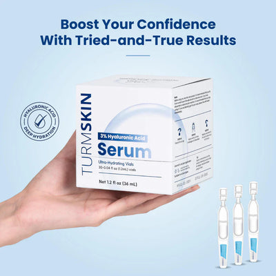 The TurmSkin Ultra Hydrating Serum - A Youthful Glow, Without the Clinic + 50% OFF