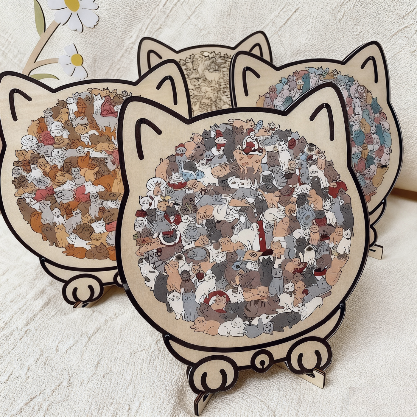 The Cat-Shaped Puzzle - The Purr-fect Gift for Stress Relief + 50% OFF
