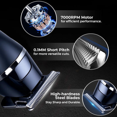 TrimPro Precision Grooming Kit – Master Your Style at Home - 60% OFF