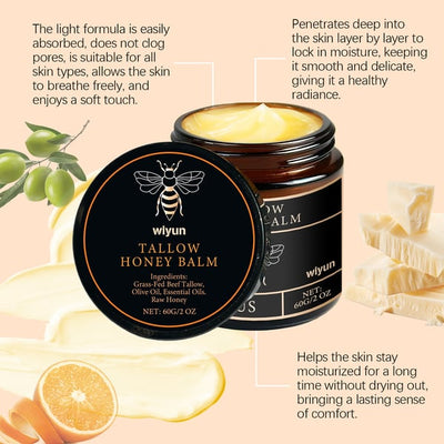 Radiant Renewal – Tallow Balm for Deep Hydration & Youthful Glow - 50% OFF