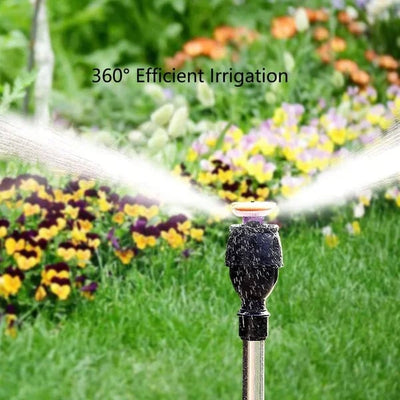 Rotating Tripod Sprinkler – 360° Adjustable Coverage - 50% OFF
