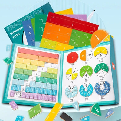 The BrainBlocks Math Kit - Build, Learn, and Master Fractions + 50% OFF