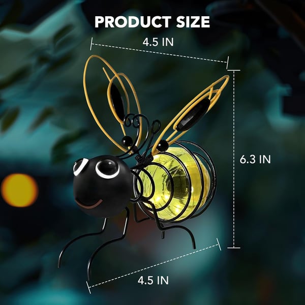 NectarGlow Solar Bees - Transform Your Garden into a Luminous Dreamscape - 50% OFF