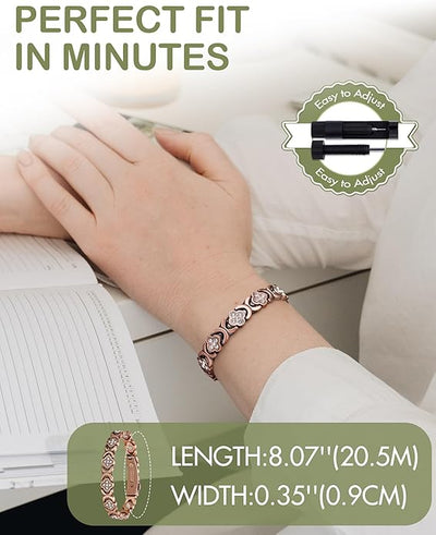 MagnaCalm Copper Bracelet - Relief Disguised as Jewelry + 50% OFF