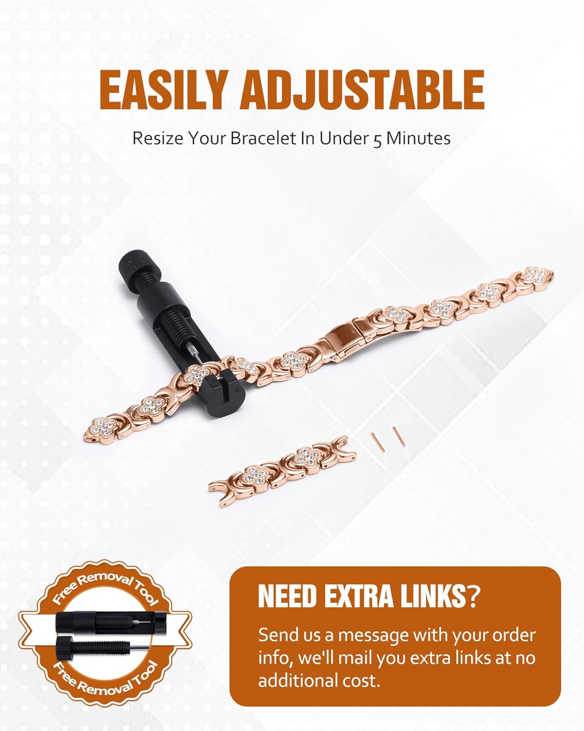 MagnaCalm Copper Bracelet - Relief Disguised as Jewelry + 50% OFF