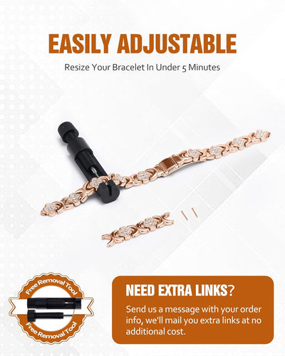 MagnaCalm Copper Bracelet - Relief Disguised as Jewelry + 50% OFF
