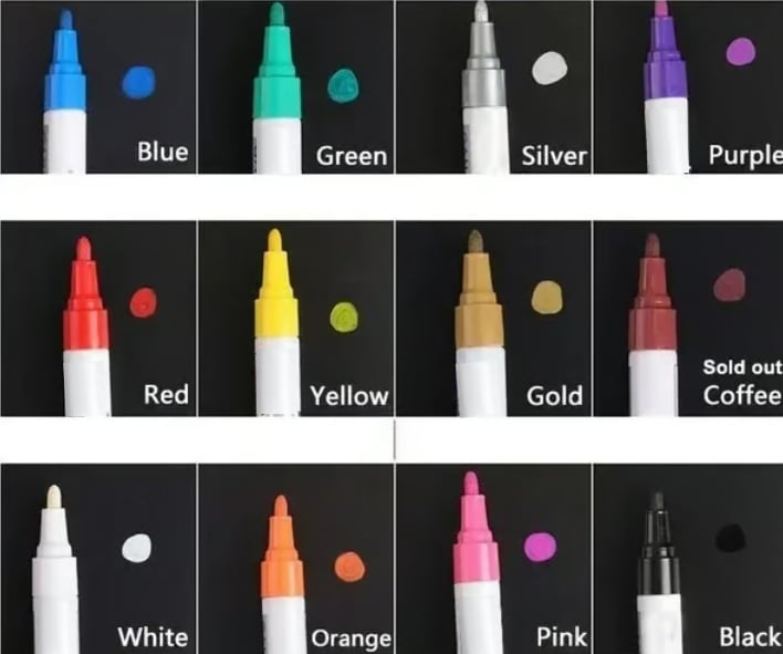 TireArt Waterproof Paint Pen – Customize Your Ride, Your Way - 50% OFF