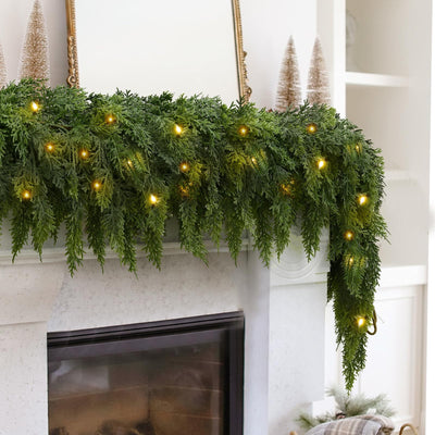 The EverLush Cedar Garland - Cozy Glow, Zero Hassle + CHRISTMAS HOT SALE 50% OFF
