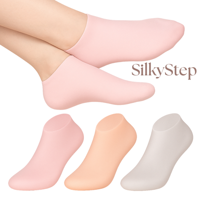 SilkyStep Foot Renewal Socks - Rejuvenate and pamper your feet with the ultimate spa experience - 1+2 FREE