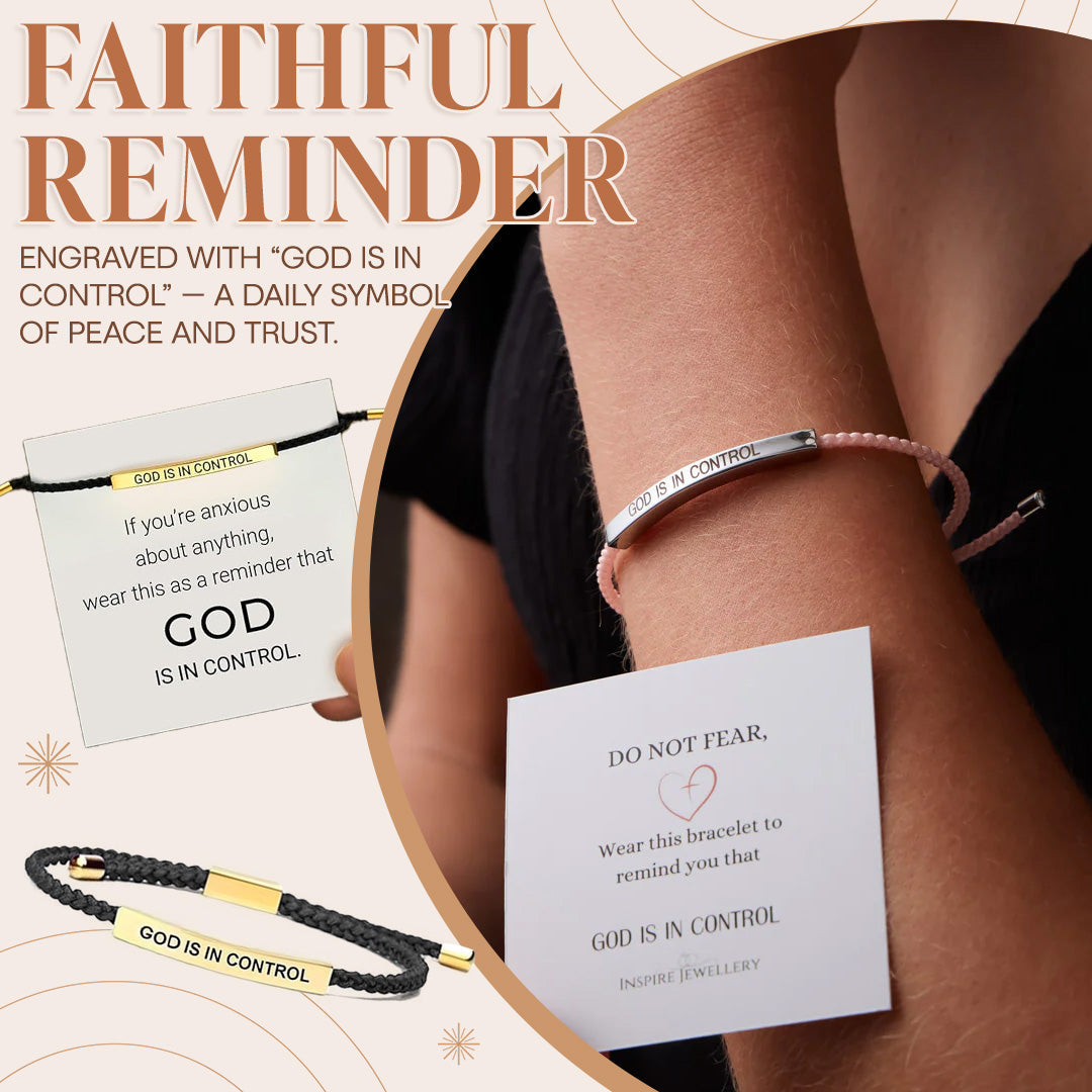 The FaithFocus Bracelet - Find Strength in Faith + 1+1 FREE