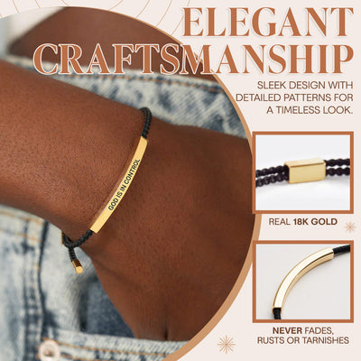 The FaithFocus Bracelet - Find Strength in Faith + 1+1 FREE