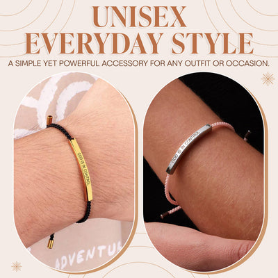 The FaithFocus Bracelet - Find Strength in Faith + 1+1 FREE