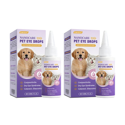NanoCare Pet Eye Drops - Say "Hello, Healthy Eyes!" + 50% OFF