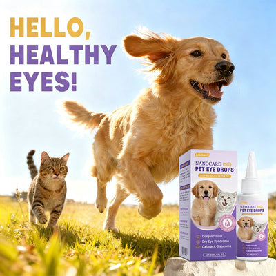 NanoCare Pet Eye Drops - Say "Hello, Healthy Eyes!" + 50% OFF