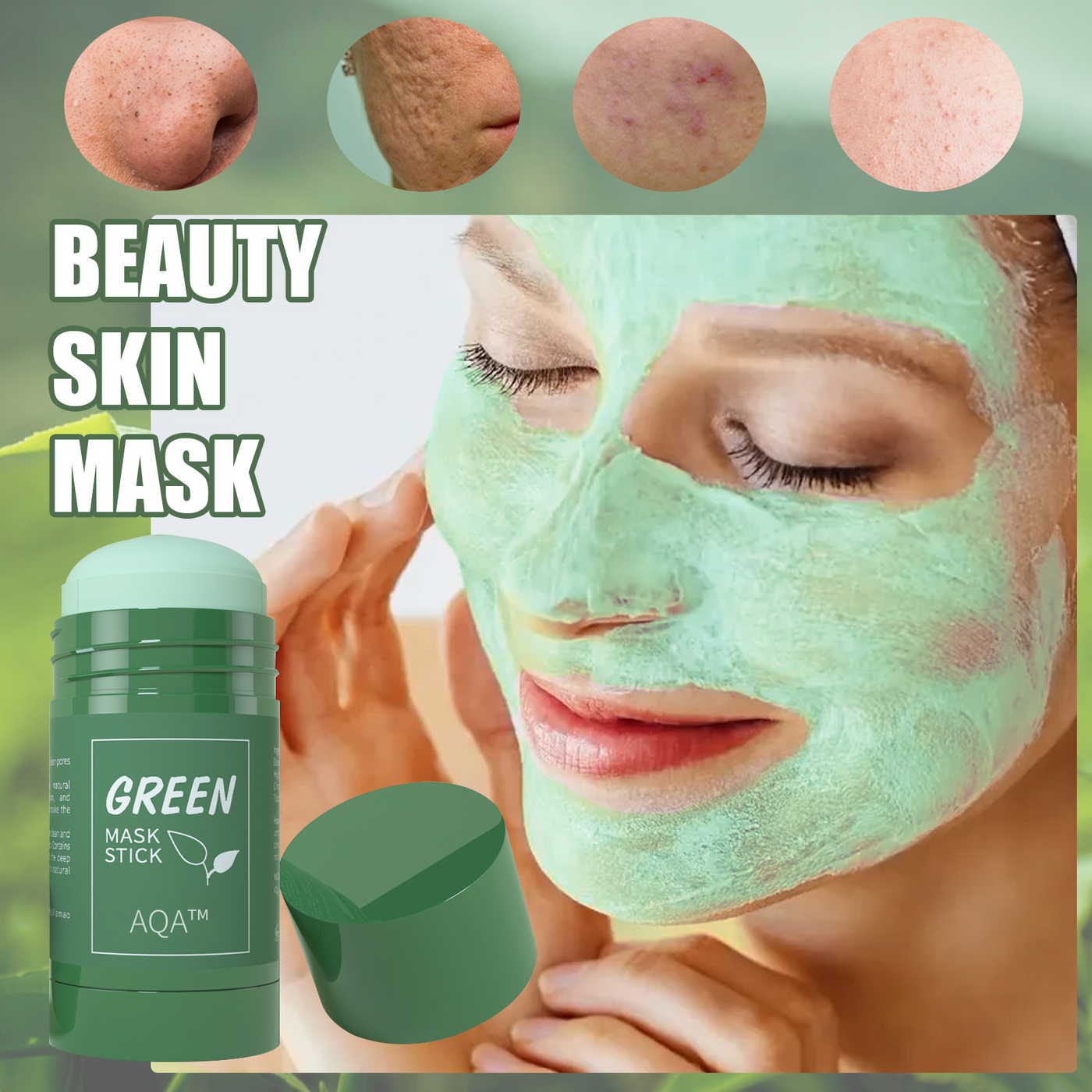 GreenGlow Deep Cleanse Stick – Purify, Balance & Glow - 50% OFF