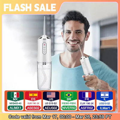 AquaPulse - Dentist-Clean Teeth in Seconds +50% OFF