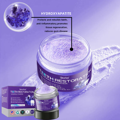 The BioShield Mineral Powder - Rebuild Your Enamel, End Sensitivity + 50% OFF