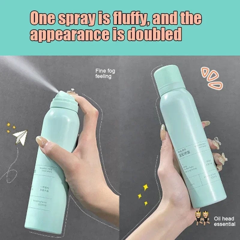 Quick Volume Hair Spray – Instant Oil Control & Long-Lasting Volume for All Hair Types - 50% OFF+ FREE GIFT