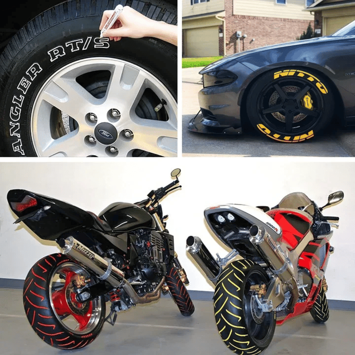 TireArt Waterproof Paint Pen – Customize Your Ride, Your Way - 50% OFF