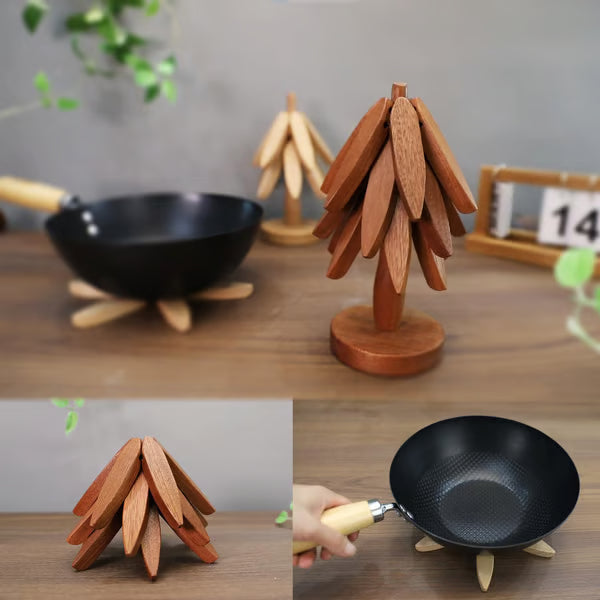 The CozyTree Trivet Set - Protect Your Table, Decorate Your Kitchen + 50% OFF
