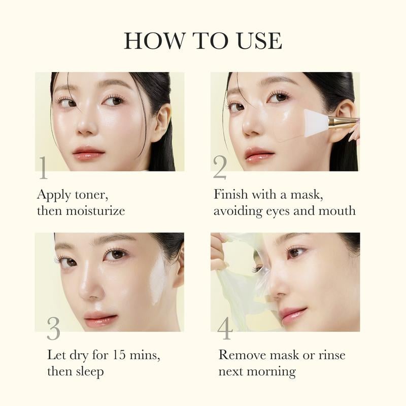 GlowRest Kojic Acid Turmeric Night Wrapping Mask – Wake Up to Radiant, Even-Toned Skin - 50% OFF