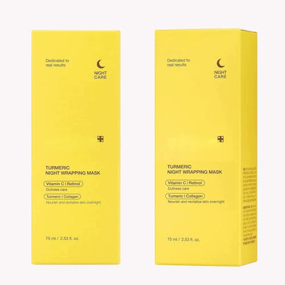 GlowRest Kojic Acid Turmeric Night Wrapping Mask – Wake Up to Radiant, Even-Toned Skin - 50% OFF