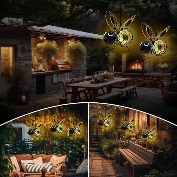 NectarGlow Solar Bees - Transform Your Garden into a Luminous Dreamscape - 50% OFF