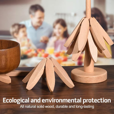 The CozyTree Trivet Set - Protect Your Table, Decorate Your Kitchen + 50% OFF