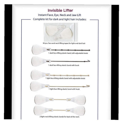 GlowLift Ultra Invisible Face Lift Stickers – Instant V-Shape Without Surgery - 50% OFF