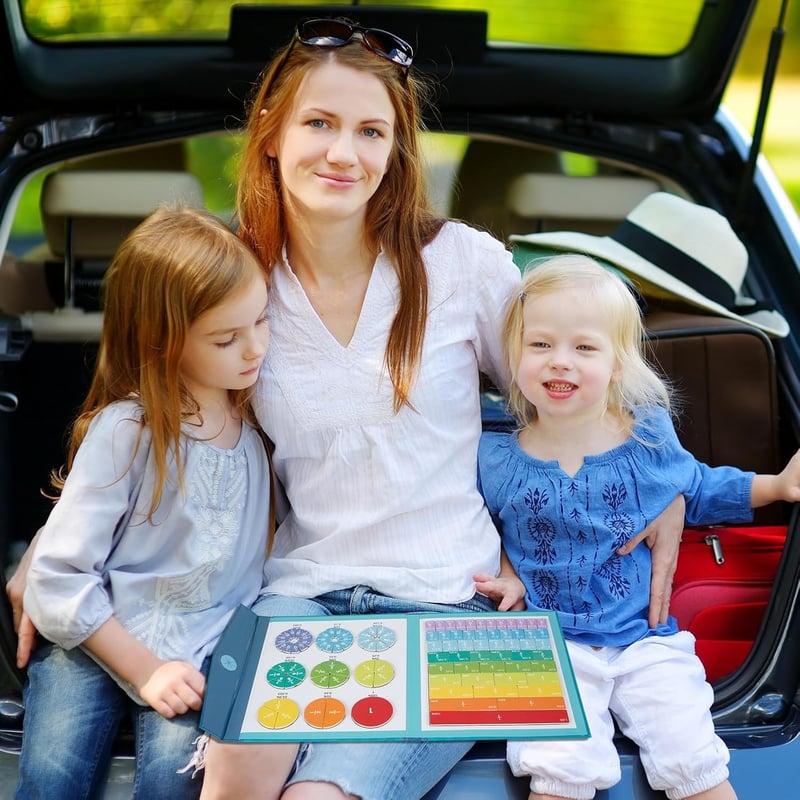 The BrainBlocks Math Kit - Build, Learn, and Master Fractions + 50% OFF