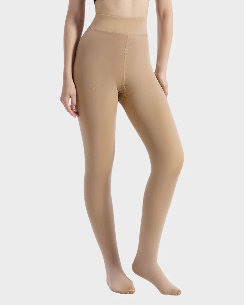The SheerWarm Fleece Tights - Wear Dresses in Winter + 50% OFF