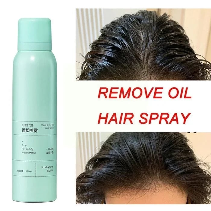 Quick Volume Hair Spray – Instant Oil Control & Long-Lasting Volume for All Hair Types - 50% OFF+ FREE GIFT