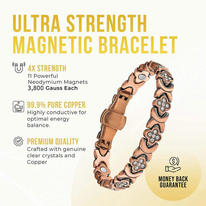 MagnaCalm Copper Bracelet - Relief Disguised as Jewelry + 50% OFF