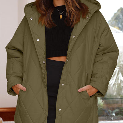 The AuraLuxe Quilted Jacket - Warmth Without the Bulk + LIMITED SALE 50% OFF