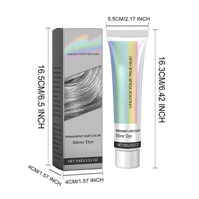 SilverGlow - Turn Heads with Stunning Silver Hair No Damage Just Shine - 1+1 FREE