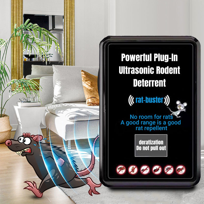 SilentGuard 360 – Smart Ultrasonic Rodent Repeller - 50% OFF