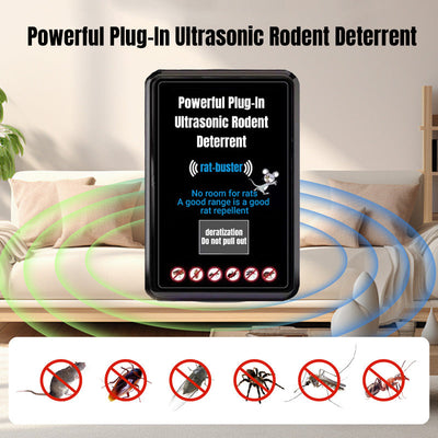SilentGuard 360 – Smart Ultrasonic Rodent Repeller - 50% OFF