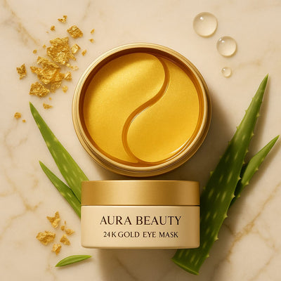 The 24K Aura-Lift Eye Mask - A Spa Day for Your Eyes + 50% OFF